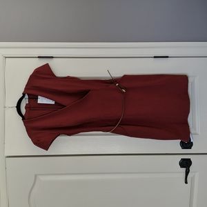 MM LaFleur Felisa 2.0 Dress Brick Red